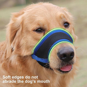 Bozal personalizado para perros, bozal seguro con correa ajustable para perros pequeños, medianos y grandes - Product Image 2