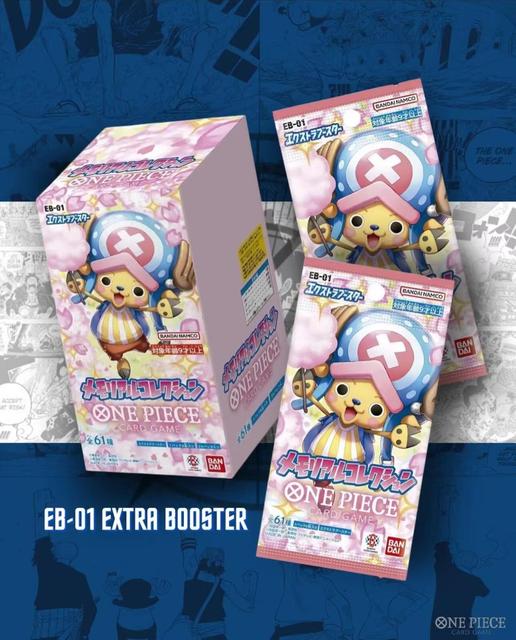 Japanese Wandai OPCG Anime Resin Game Battle Cards EB-01 Original Packaging 8+ in Stock Immediate Shipping