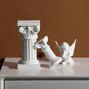 Statua della Dea della Libertà in Resina Stile Nordico, Portacandele, Modello per Finestre, Mini Accessori per Set Fotografici, Decorazioni Delicate - Product Image 4