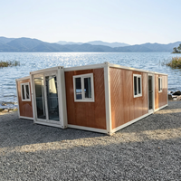 Maison modulaire préfabriquée pliable extensible 20'30'40' Tiny House pour résidence résidentielle et de vacances