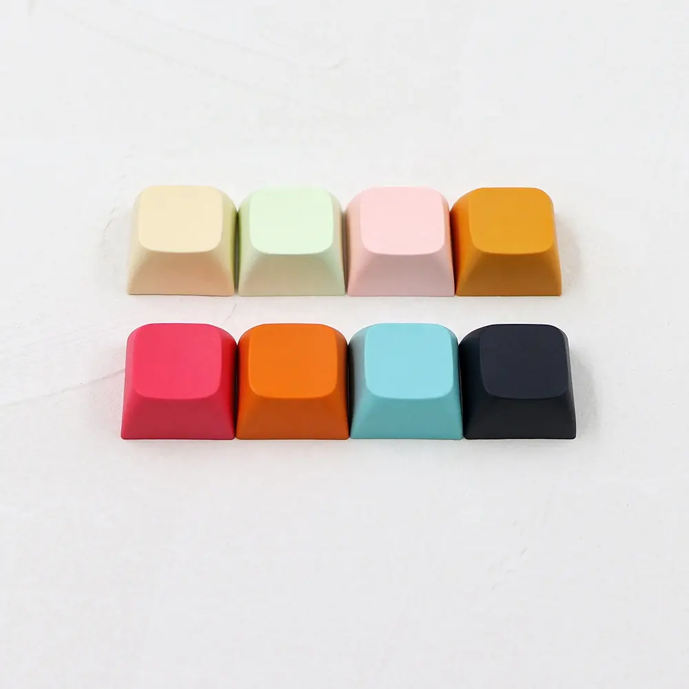 Keycap XDA PBT 1U Not Engraving Blank Key Cover Unique OEM Key Button for Mechanical Keyboard Replacement Clear