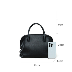RZCK élégant noir <span class=keywords><strong>Maxi</strong></span> en cuir souple sacs fourre-tout vérifié abordable dames fronde grande capacité fourre-tout sacs à main prix de gros - Product Image 2