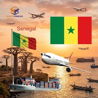 Expédition express internationale de FBA au Sénégal transitaire DHL UPS EMS FedEx TNT pour Air + Express