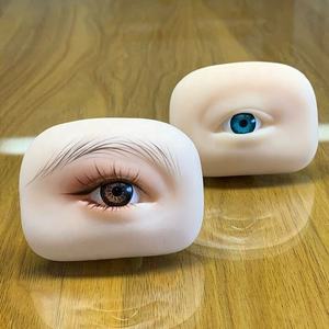 Realista 3D silicona ojo piel ceja práctica modelo piel Nano pelo trazo entrenamiento accesorio para maquillaje <span class=keywords><strong>permanente</strong></span> - Product Image 6