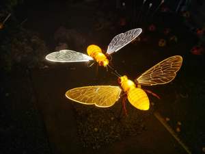 ไฟ LED ลายแมลงเรืองแสงสีเขียวสำหรับเทศกาลวันหยุดเทศกาลคริสต์มาส - Product Image 6