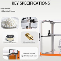 Impresoras 3D de Gran Formato para Prototipos, PLA, Formación Integrada sin Costuras, Estatuas Escénicas, Estabilidad a Largo Plazo, Producción Continua