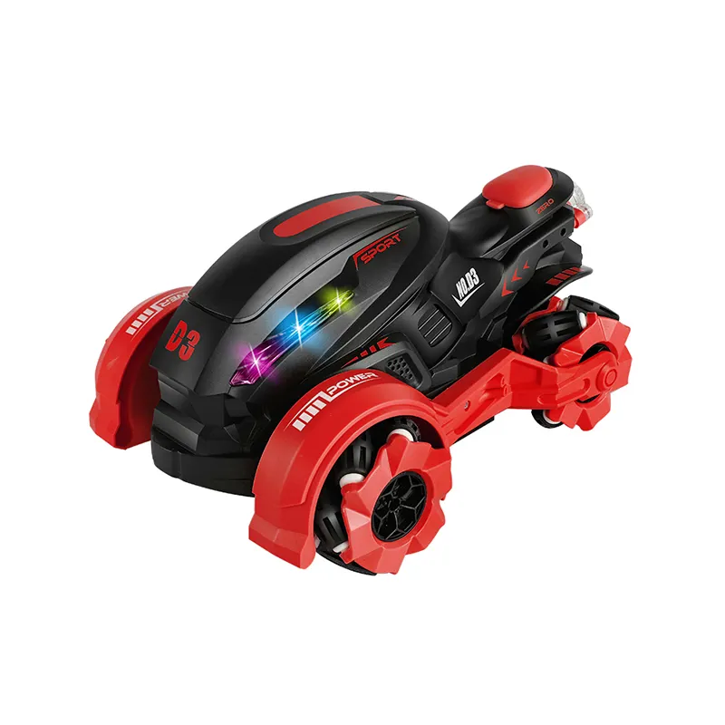 2.4GHz drift Skynor rc car all-terrain tires Light and Music remote control jugetes spray motorcycle
