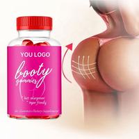 OEM Kräuter-Nahrungsergänzungsmittel zur Hüft- und Po-Vergrößerung, Po-Lifting-Gummis, Gesundheitssupplemente für Frauen, BBL-Gummis