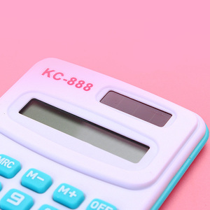 Calculatrice miniature solaire à double alimentation 8 chiffres avec logo personnalisé, cadeau promotionnel coloré - Product Image 4