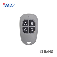 Télécommande sans fil 433 MHz RF à code d'apprentissage pour porte de garage