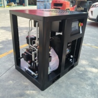 Compresseur d'air industriel monophasé 220V 60Hz silencieux de type PM VFD 10hp 8bar fabriqué en Chine pour les petites ateliers