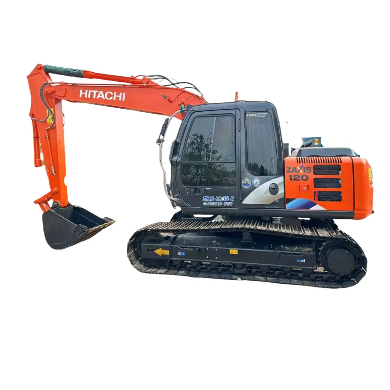 Hot-selling Japan original ZX120-6 used hitachi excavator 12ton heavy high quality and good price second hand digger for sale