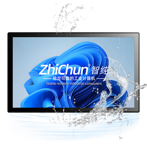 23.6 inch máy tính công nghiệp nhúng điện dung IP65 Bảng điều khiển công nghiệp <span class=keywords><strong>PC</strong></span> màn hình cảm ứng máy tính <span class=keywords><strong>Android</strong></span> 11 công nghiệp pcs - Product Image 1