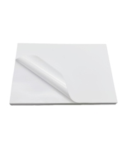 Papier vinyle A4 mat imperméable personnalisé 100um PP auto-adhésif 50 pièces adapté aux imprimantes à jet d'encre/laser autocollant thermique