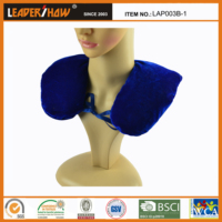 Coussin chauffant aromathérapeutique pour le cou à la lavande, utilisable au micro-ondes
