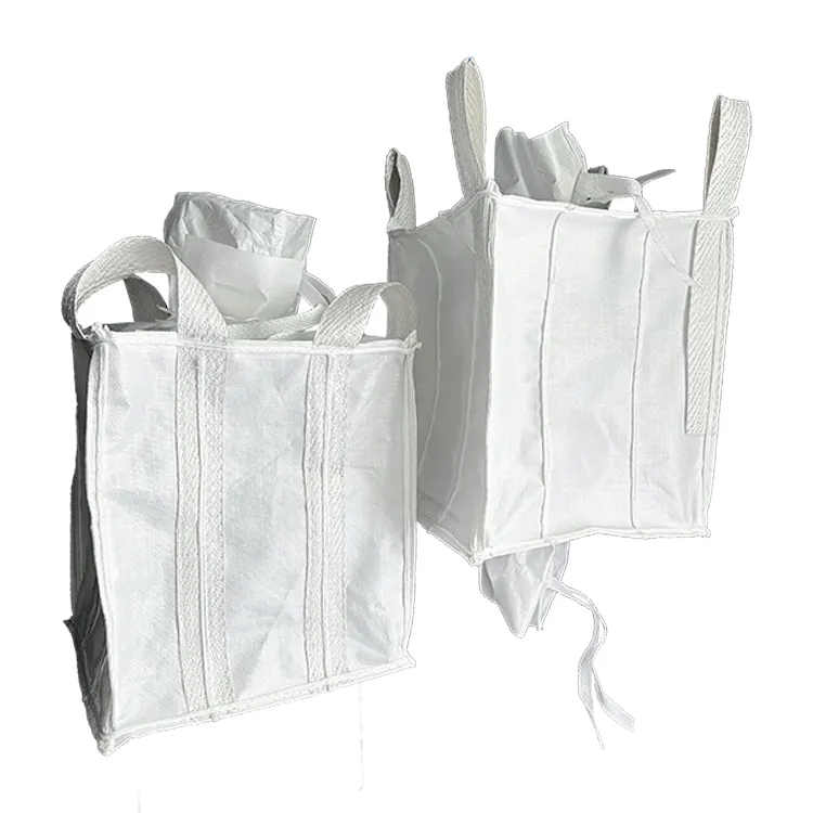 Pp Big Bulk Bag Recycling Jumbo Bigbag 1000kg For Sale 100% Virgin Polypropylene 500-3000kg Antistatic Acceptable Customized 5:1
