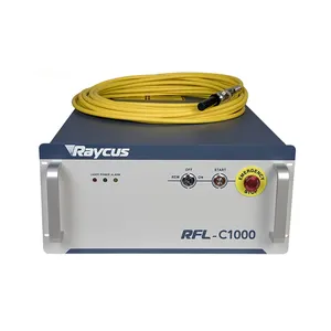 Fonte laser de fibra raycus 1000w, acessórios de peças de reposição para máquina de corte a laser
