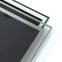 Cadre photo en verre cristal 4*6 pouces, en stock, livraison rapide, cadre photo décoratif en verre cristal fait main, vente en gros