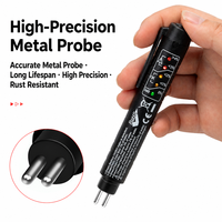 Stylo testeur de liquide de frein de voiture, indicateur de teneur en eau LED avec sondes métalliques argentées pour vérification du liquide de frein automobile