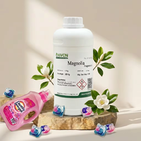 Huile parfumée pour lessive Magnolia, détergent liquide aromatique nettoyant en profondeur, pour usage quotidien, parfum pour lessive, qualité professionnelle pour blanchisserie.