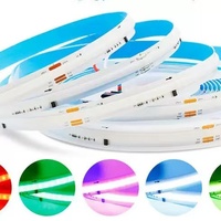 Светодиодная лента DC24V 784LEDs/M 10мм FCOB SPI RGBW WS2814 IC Pixel COB с эффектом погони за цветом, гибкая, цифровая, для внутренней декорации