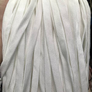 حبل من القطن والبوليستر الملون بحبل مسطح من القطن والبوليستر - Product Image 3