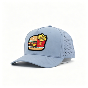 Gorra Deportiva de 5 Paneles con Logotipo Bordado de Alta Calidad, Gorras de Poliéster de Fábrica, Gorra de Béisbol Personalizada - Product Image 4