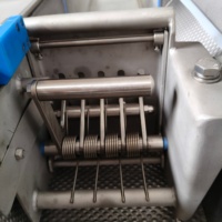 Machine à trancher la viande de saumon pour les usines de transformation alimentaire et les spécialités des cuisines centralisées