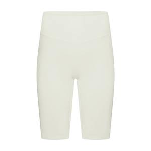 Women's High Waist Gym Shorts Pants Custom Logo Nylon <b>Tight</b> With Elastic Breathable High Knee Length Yoga Leggings Solid <b>Pattern</b> - Product Image 2