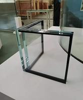 Muro Cortina de Vidrio Laminado, Fachada de Vidrio Templado Ultra Transparente, Escalera Industrial Sólida, Producto para Supermercados