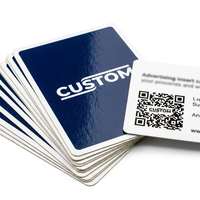 Cartes à jouer personnalisées avec logo, jeu de poker de marque, cartes imprimées pour cadeaux promotionnels, cadeaux de salon professionnel