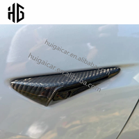 Coques de protection de caméra latérale avant en fibre de carbone haute performance pour ailes de voiture Tesla Model 3 2017 – Pièces de carrosserie de protection