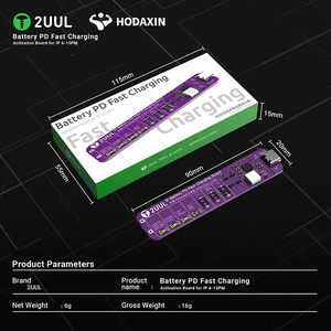 บอร์ดชาร์จและเปิดใช้งาน <span class=keywords><strong>BT01</strong></span>แบตเตอรี่2UUL สำหรับโทรศัพท์มือถือ IP 6-15PM รับประกัน1ปี - Product Image 1