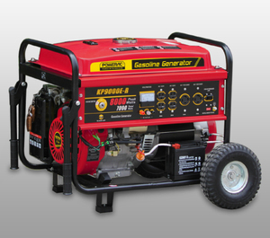 POWERAC PR9800-E 7.8KW Single Phase AC 457cc Air-Cooled 4-Stroke Cylinder Gasoline <b>Generator</b> 25L TankL - Product Image 5