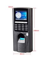 RS485 Software libre basado en la nube con SDK Control de acceso de huellas dactilares Puerta Seguridad Biométrica Tiempo Asistencia Máquina