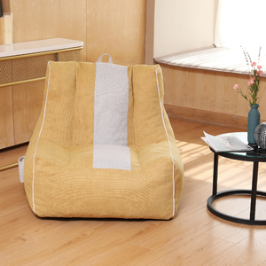 Japanse Vloer Stoel Vouwen Verstelbare Luie Sofa Woonkamer Soft Foam Filled Bean Bag Bank - Product Image 2