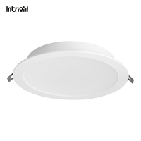 Plafonnier encastré LED à intensité variable et température de couleur réglable 15W 22W 32W en aluminium pour usage résidentiel et hôtelier