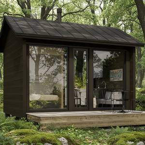 Sauna moderne, durable et élégant, entièrement personnalisable, de qualité supérieure, pour la détente à domicile - Product Image 1