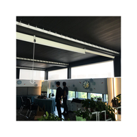 Kits de toit de pergola en alliage d'aluminium pour jardin extérieur Couverture de patio Gazebo Auvent de toit à persiennes Pergolas manuelles