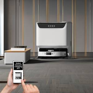 vaccum robot LDS+ dual-line laser obstacle avoidance with washable <b>filter</b> for hotel - OEM/ODM available - Product Image 1