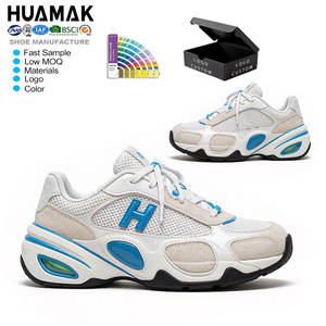 <span class=keywords><strong>รองเท้า</strong></span>กีฬาลำลองแฟชั่นแนวสตรีท HUAMAK ดีไซน์ทันสมัย ระบายอากาศได้ดี <span class=keywords><strong>พื้น</strong></span>หนา สไตล์เรโทร เหมาะสำหรับเดินเล่นและออกกำลังกาย - Product Image 1