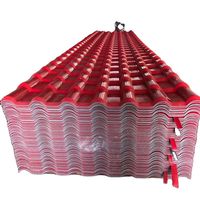 Tôles de toiture en PVC ondulé, type Roma espagnol, imperméables, ignifuges B1, en plastique synthétique ASA UPVC, tuiles de toiture en PVC