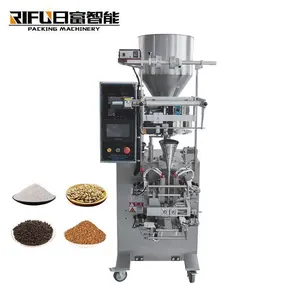 Small business full-automatic sachet 4 side sealing granulate packing machine for snacks