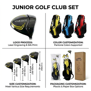 Conjunto <span class=keywords><strong>de</strong></span> Club <span class=keywords><strong>de</strong></span> <span class=keywords><strong>Golf</strong></span> Junior, conjunto <span class=keywords><strong>de</strong></span> CLUB <span class=keywords><strong>de</strong></span> <span class=keywords><strong>Golf</strong></span> para niños/más <span class=keywords><strong>de</strong></span> tamaño, se acepta - Product Image 2