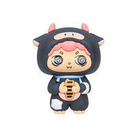 Figurines Miiloo en PVC souple, boîte mystère, animaux mignons, personnages de dessins animés, jouets en vinyle à collectionner, décorations de bureau, ODM OEM