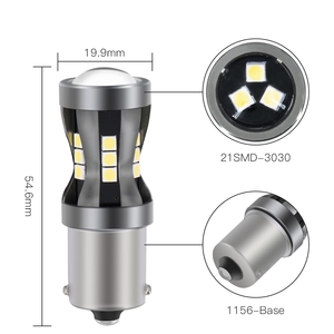 1156 1157 11411003 BA15S LED-Lampen mit Projektor 3157 7440 7443 Ersatz für Rückfahr leuchten Blinker DJ041-1156 - Product Image 5