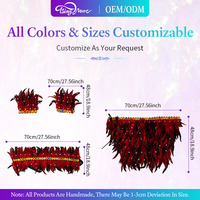 Traje de Carnaval de Plumas al por Mayor, Disfraz de Samba con Lentejuelas Brillantes para Escenario, Atuendo para Halloween y Festivales
