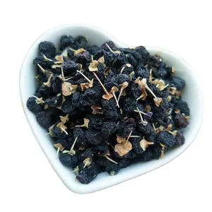 Wholesale organic natural black wolfberry tea dried black goji berry