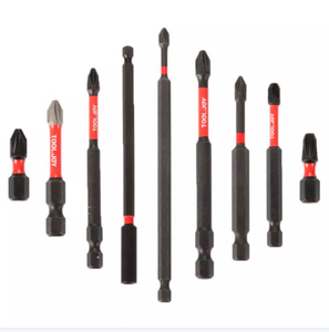 TOOLJOY di alta qualità industriale acciaio torsione S2 25mm Set di punte di impatto cacciavite magnetico scatola di plastica OEM - Product Image 4