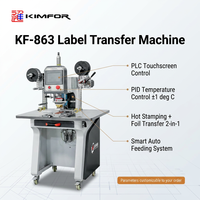 Machine de marquage à chaud entièrement automatique Kimfor pour semelles de chaussures et languettes en cuir